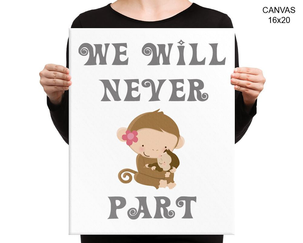 Nursery Print, Beautiful Wall Art with Frame and Canvas options available Decor