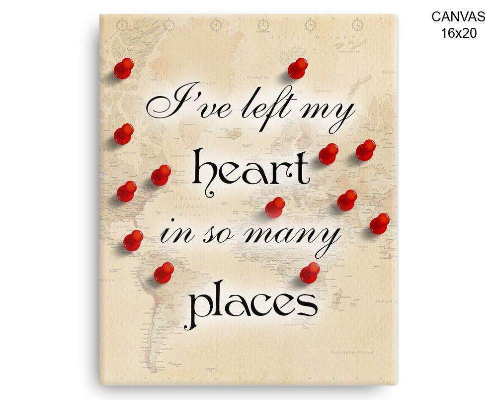 Traveller Travelling Print, Beautiful Wall Art with Frame and Canvas options available Decor