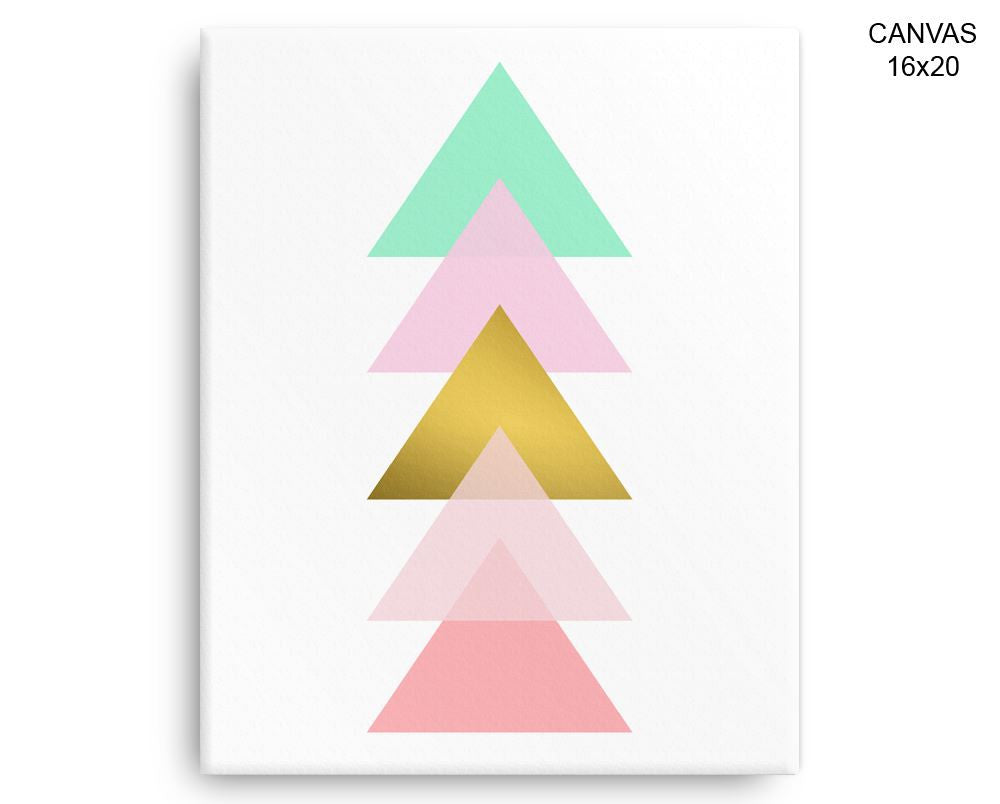 Abstract Geometric Print, Beautiful Wall Art with Frame and Canvas options available Decor