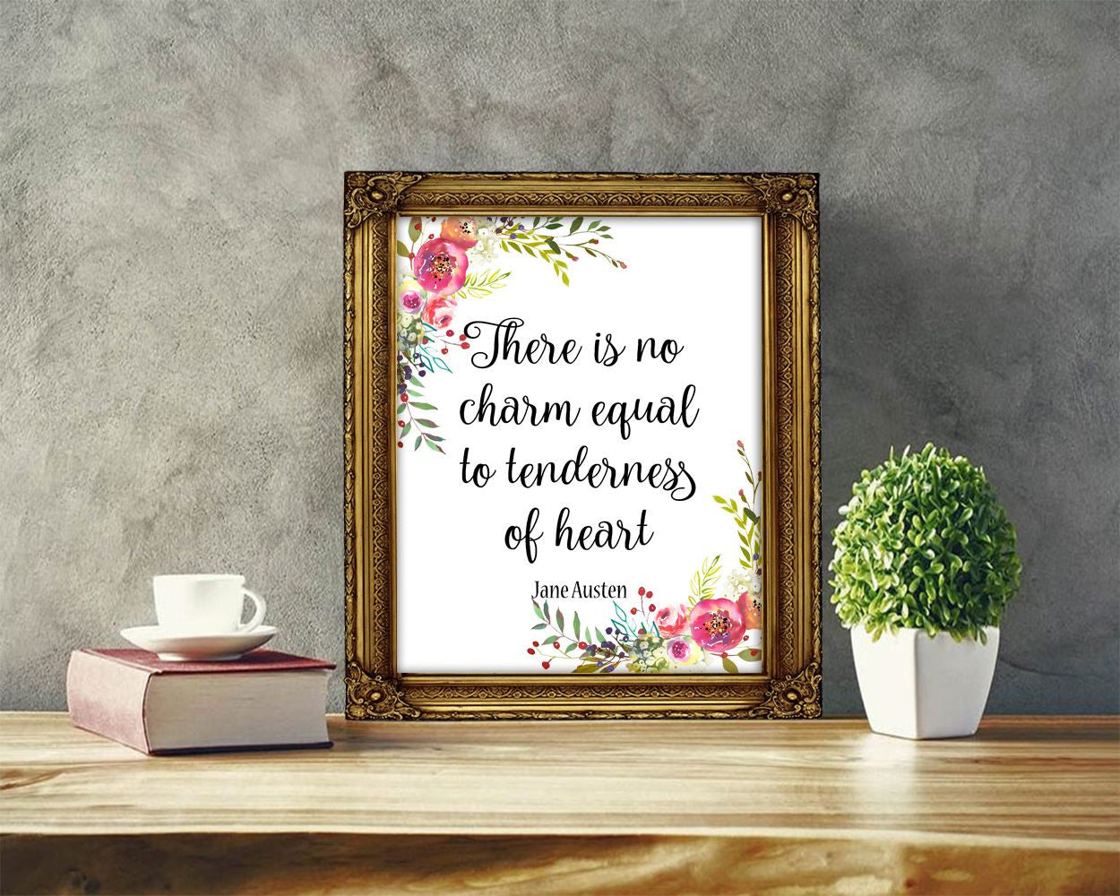 Jane Austen Prints Wall Art Jane Austen Digital Download Jane Austen Inspirational Art Jane Austen Inspirational Print Jane Austen Instant - Digital Download