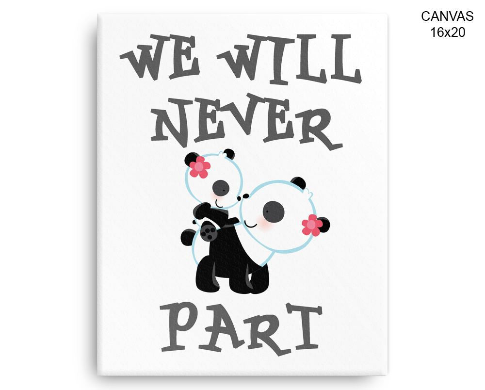 Nursery Print, Beautiful Wall Art with Frame and Canvas options available Decor