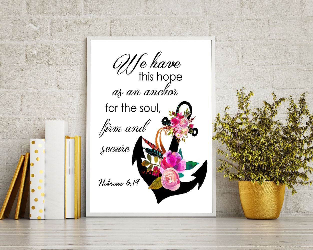 Wall Art Hebrews Digital Print Hebrews Poster Art Hebrews Wall Art Print Hebrews Faith Art Hebrews Faith Print Hebrews Wall Decor Hebrews - Digital Download