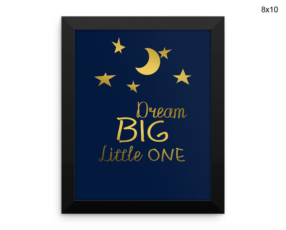 Nursery Dreams Print, Beautiful Wall Art with Frame and Canvas options available Decor