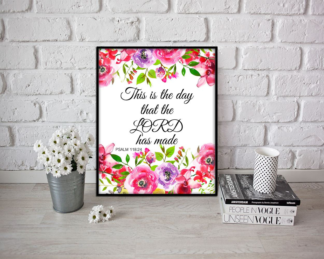 Wall Art This Is The Day The Lord Has Made Digital Print This Is The Day The Lord Has Made Poster Art This Is The Day The Lord Has Made Wall - Digital Download