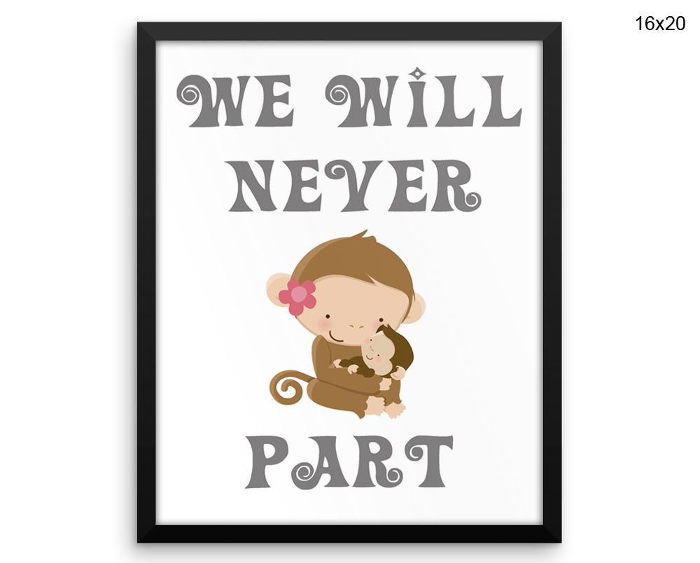Nursery Print, Beautiful Wall Art with Frame and Canvas options available Decor