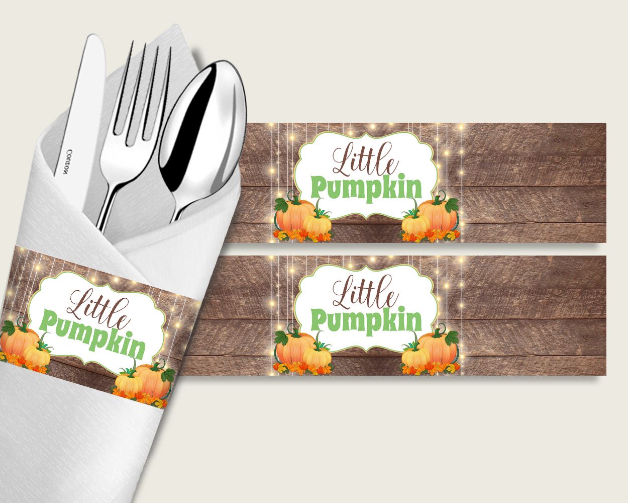 Napkin Rings Baby Shower Napkin Rings Autumn Baby Shower Napkin Rings Baby Shower Autumn Napkin Rings Brown Orange party stuff 0QDR3 - Digital Product