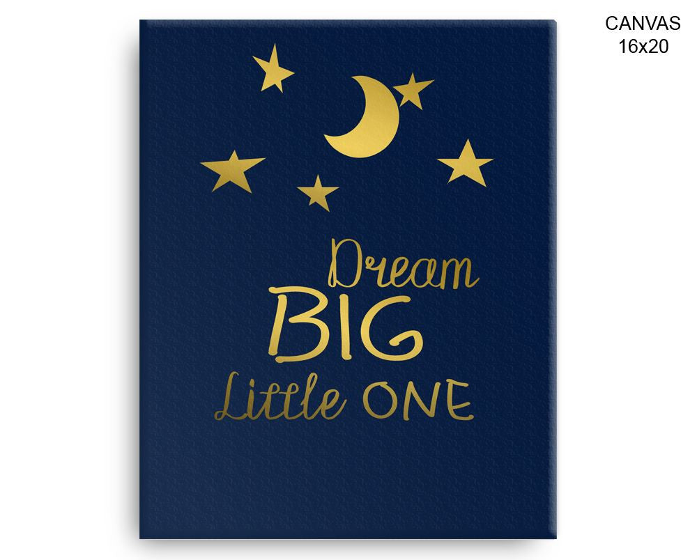 Nursery Dreams Print, Beautiful Wall Art with Frame and Canvas options available Decor