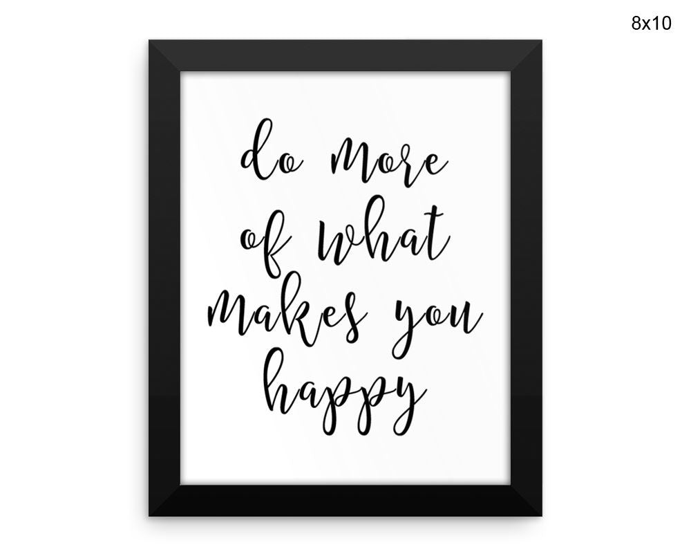 Happy Print, Beautiful Wall Art with Frame and Canvas options available Inspiring Decor
