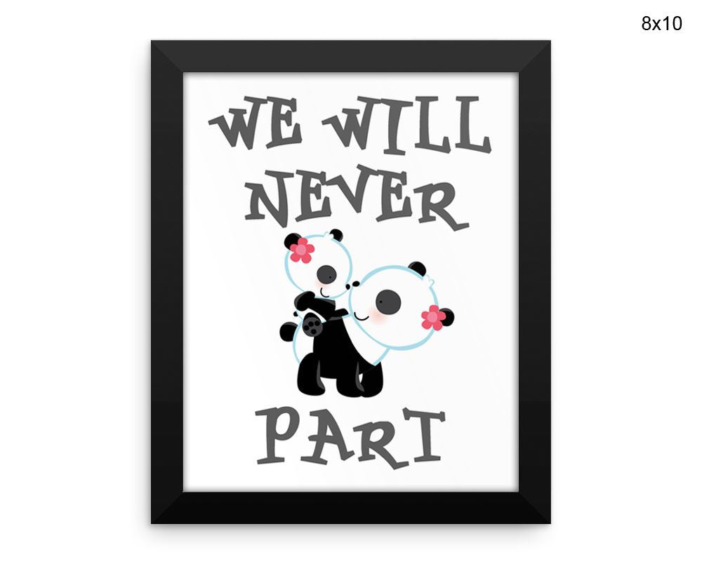 Nursery Print, Beautiful Wall Art with Frame and Canvas options available Decor