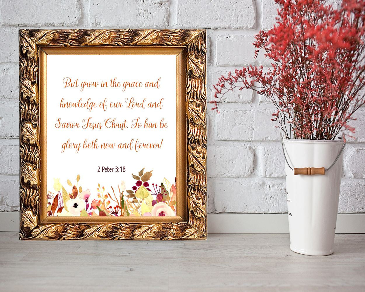 Scripture Prints Wall Art Peter Digital Download Scripture Bible Art Peter Bible Print Scripture Instant Download Peter Frame And Canvas - Digital Download