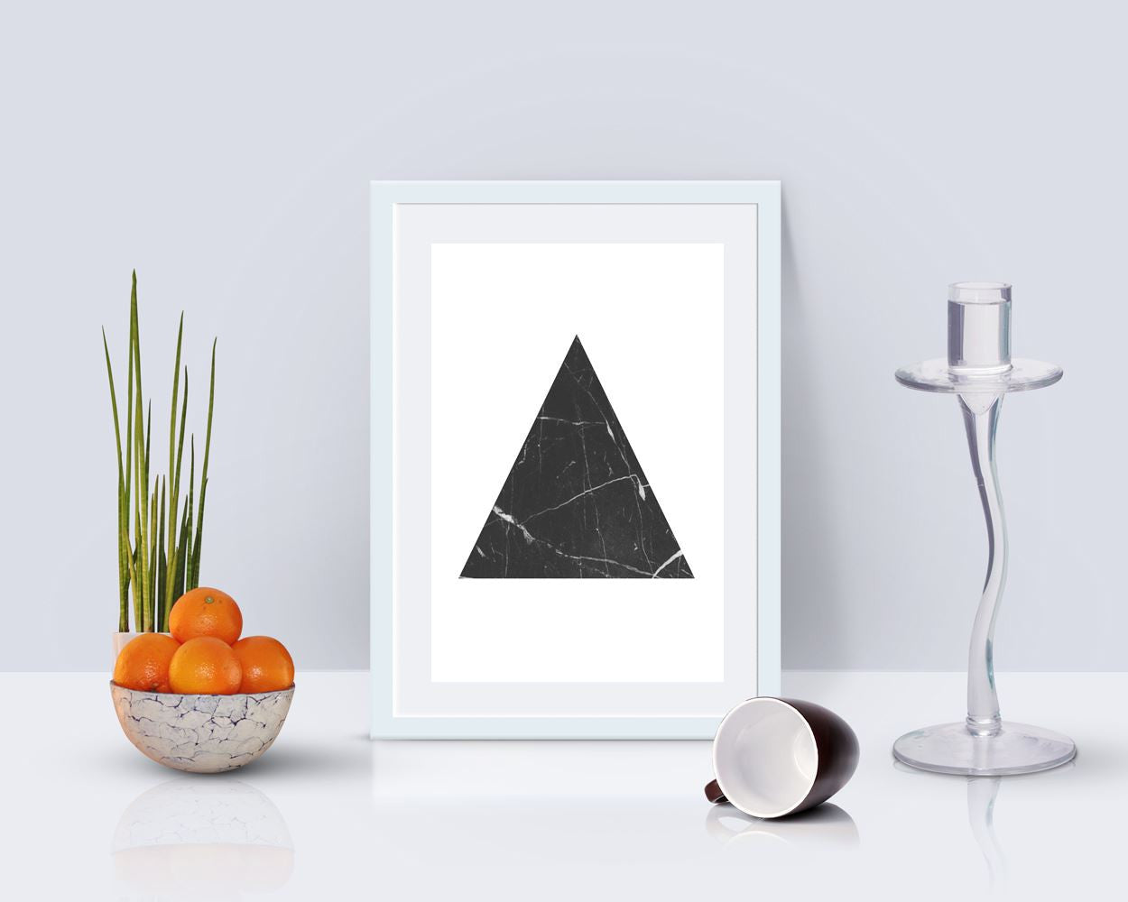 Triangle Framed Print Available Marble Canvas Print Available Triangle Geometric Art Marble Geometric Print Triangle Printed Marble - Digital Download