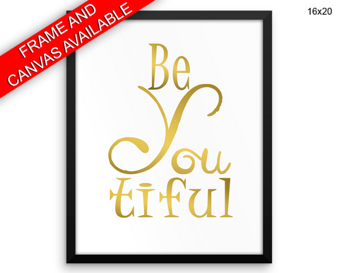 Beautiful Print, Beautiful Wall Art with Frame and Canvas options available Beauty Decor