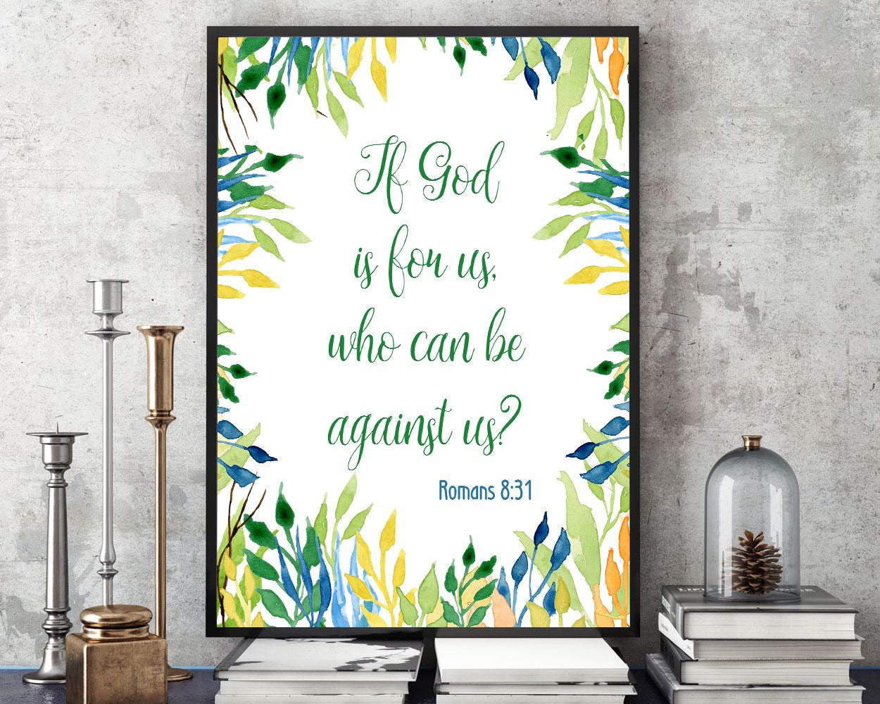 Romans Framed Print Available Scripture Canvas Print Available Romans Christian Art Scripture Christian Print Romans Printed Scripture - Digital Download