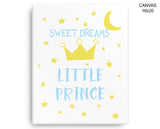 Sweet Dreams Print, Beautiful Wall Art with Frame and Canvas options available Nursery Decor