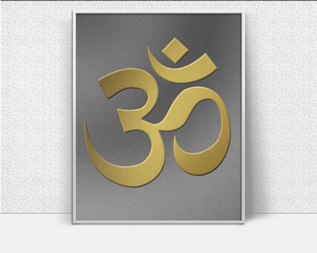 Wall Art Om Digital Print Meditation Poster Art Om Wall Art Print Meditation Spiritual Art Meditation Spiritual Print Om Wall Decor Om metal - Digital Download