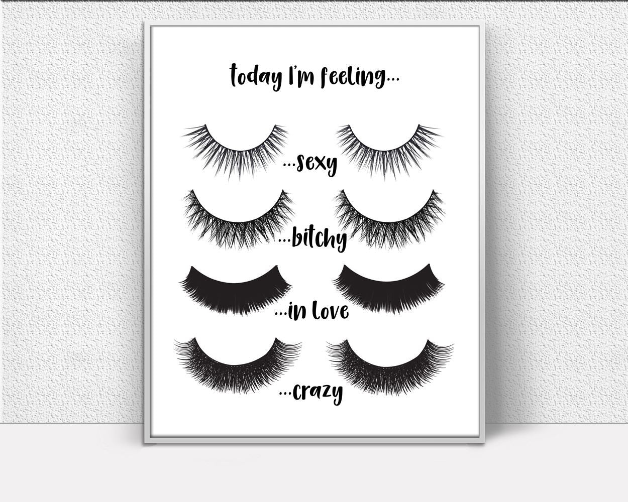 Wall Art Eye Lashes Digital Print Eye Lashes Poster Art Eye Lashes Wall Art Print Eye Lashes Beauty Art Eye Lashes Beauty Print Eye Lashes - Digital Download