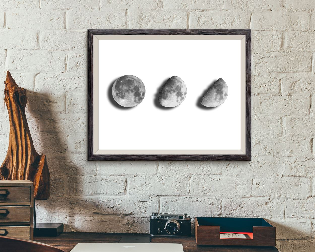 Wall Art Moon Digital Print Moon Poster Art Moon Wall Art Print Moon Bedroom Art Moon Bedroom Print Moon Wall Decor Moon universe decor - Digital Download