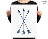 Arrows Print, Beautiful Wall Art with Frame and Canvas options available Living Room Decor