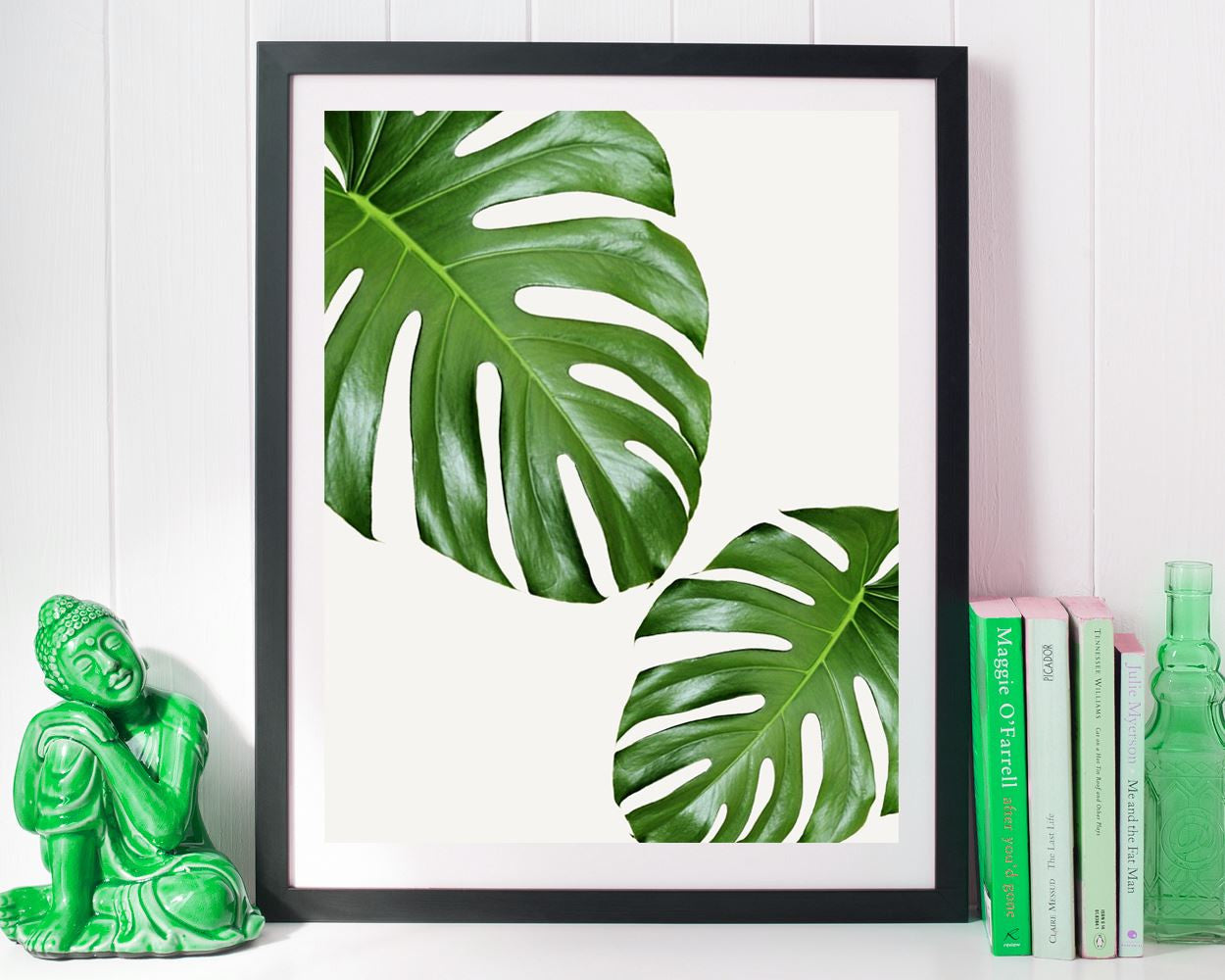 Wall Art Leaf Digital Print Leaf Poster Art Leaf Wall Art Print Leaf Home Art Leaf Home Print Leaf Wall Decor Leaf monstera leaves - Digital Download