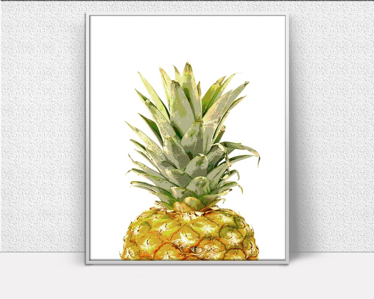 Wall Decor Pineapple Printable Pineapple Prints Pineapple Sign Pineapple Nature Art Pineapple Nature Print Pineapple Printable Art Pineapple - Digital Download