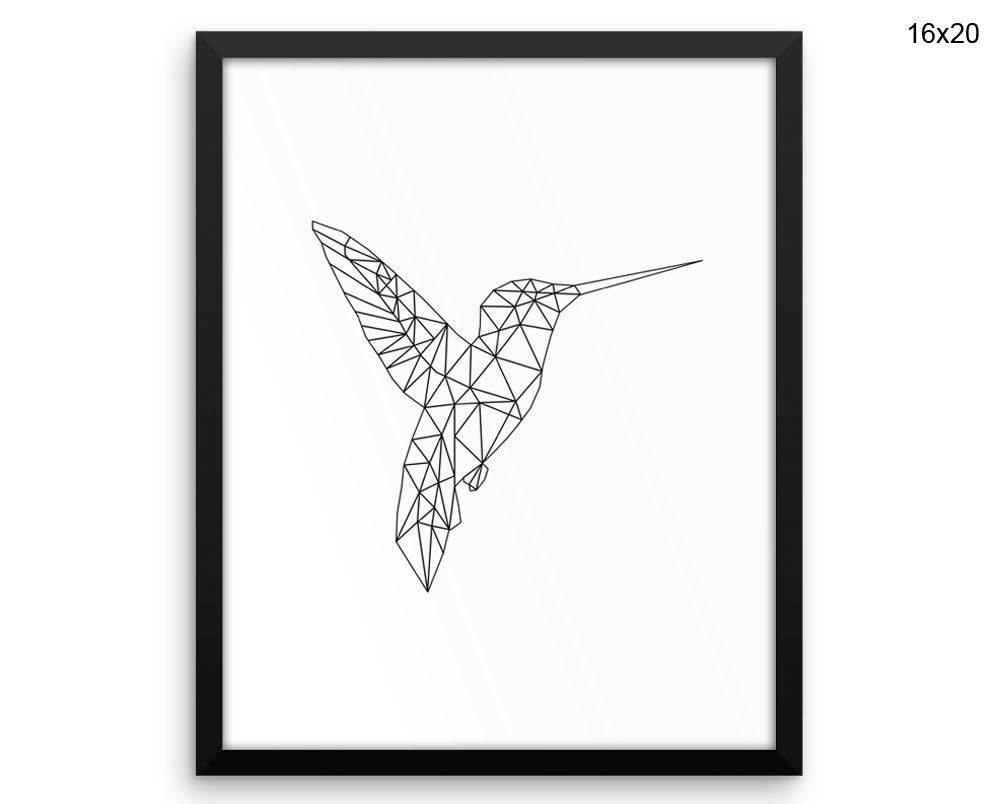 Hummingbird Print, Beautiful Wall Art with Frame and Canvas options available Animal Decor