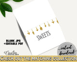 Food Tents Baby Shower Food Tents Gold Arrows Baby Shower Food Tents Baby Shower Gold Arrows Food Tents Gold White - I60OO - Digital Product