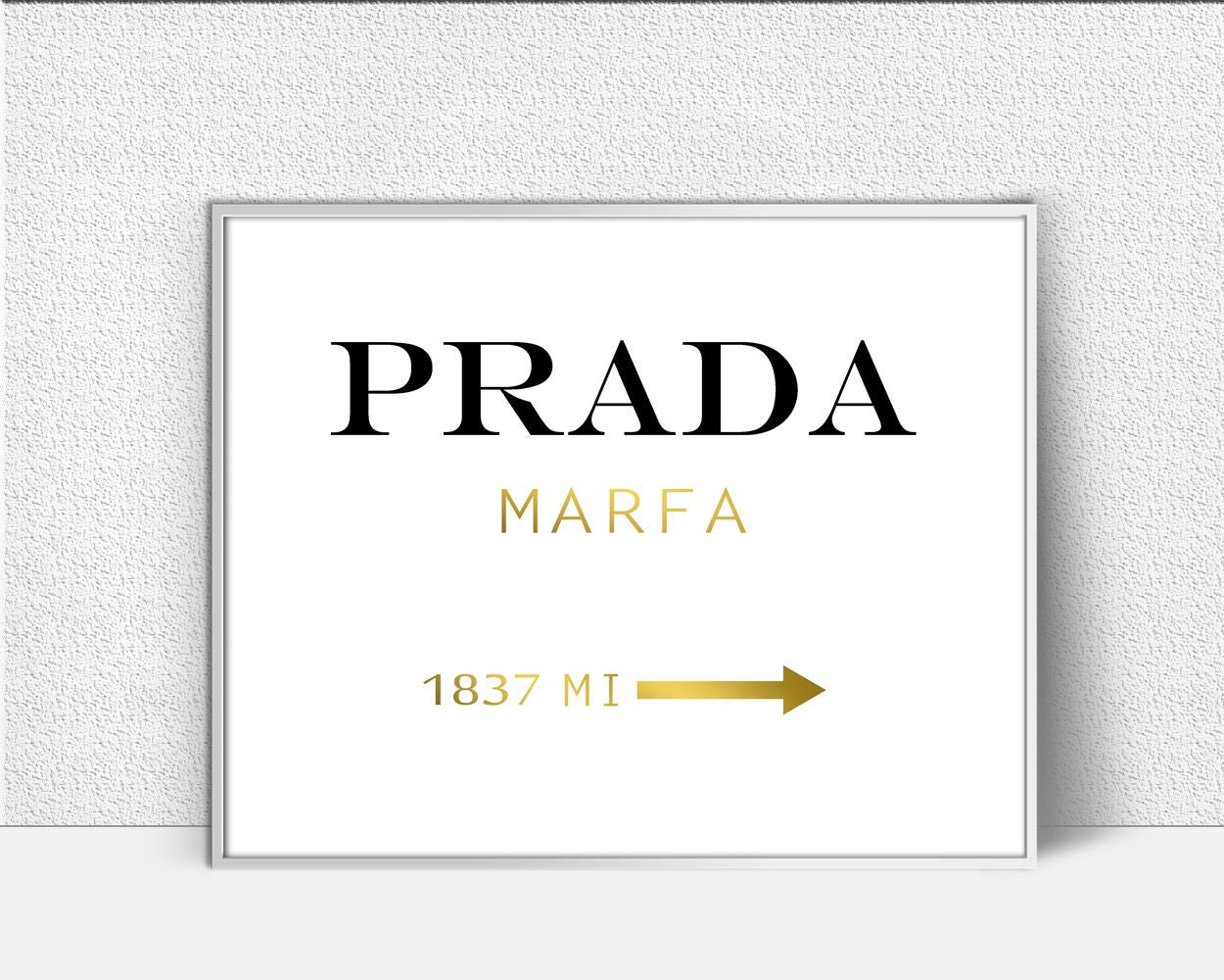 Wall Art Prada Marfa Digital Print Prada Marfa Poster Art Prada Marfa Wall Art Print Prada Marfa  Wall Decor Prada Marfa Prada Poster - Digital Download