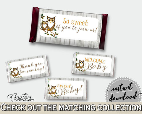 Candy Decorations Baby Shower Candy Decorations Owl Baby Shower Candy Decorations Baby Shower Owl Candy Decorations Gray Brown digital 9PUAC - Digital Product