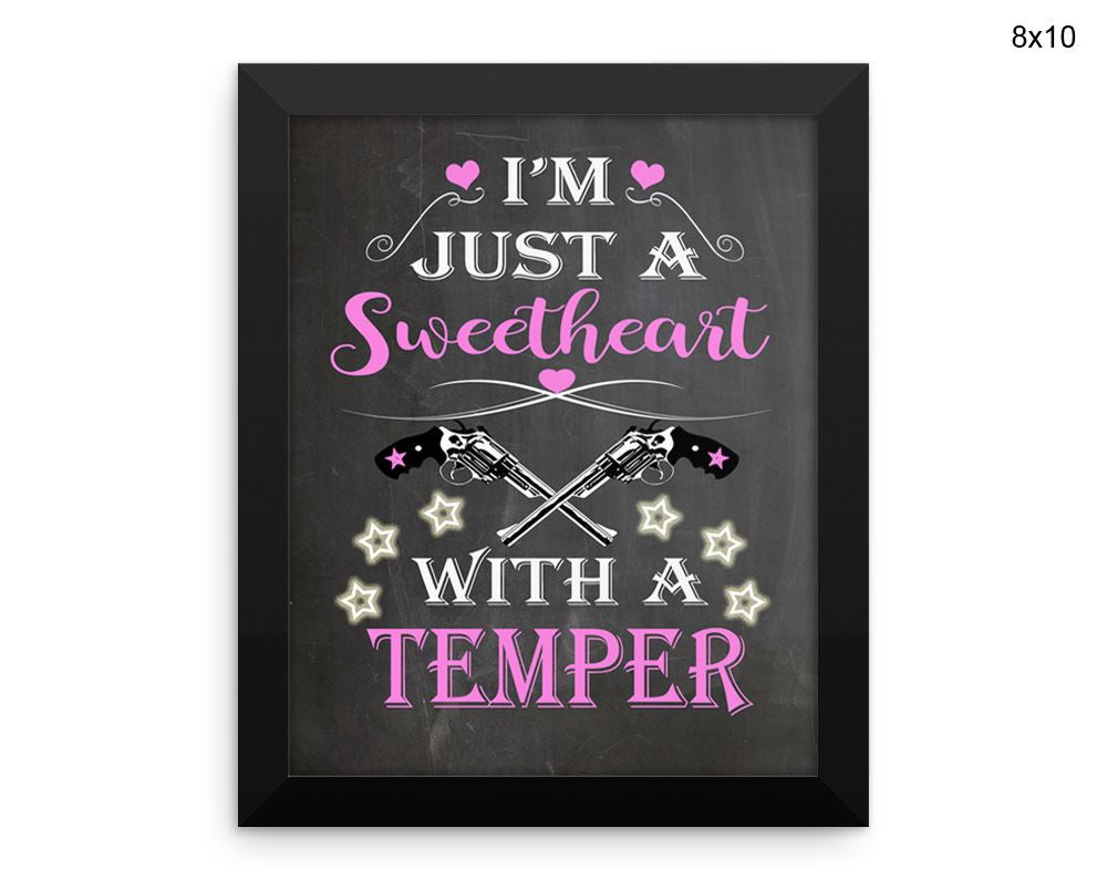 Sweetheart Print, Beautiful Wall Art with Frame and Canvas options available Office Decor