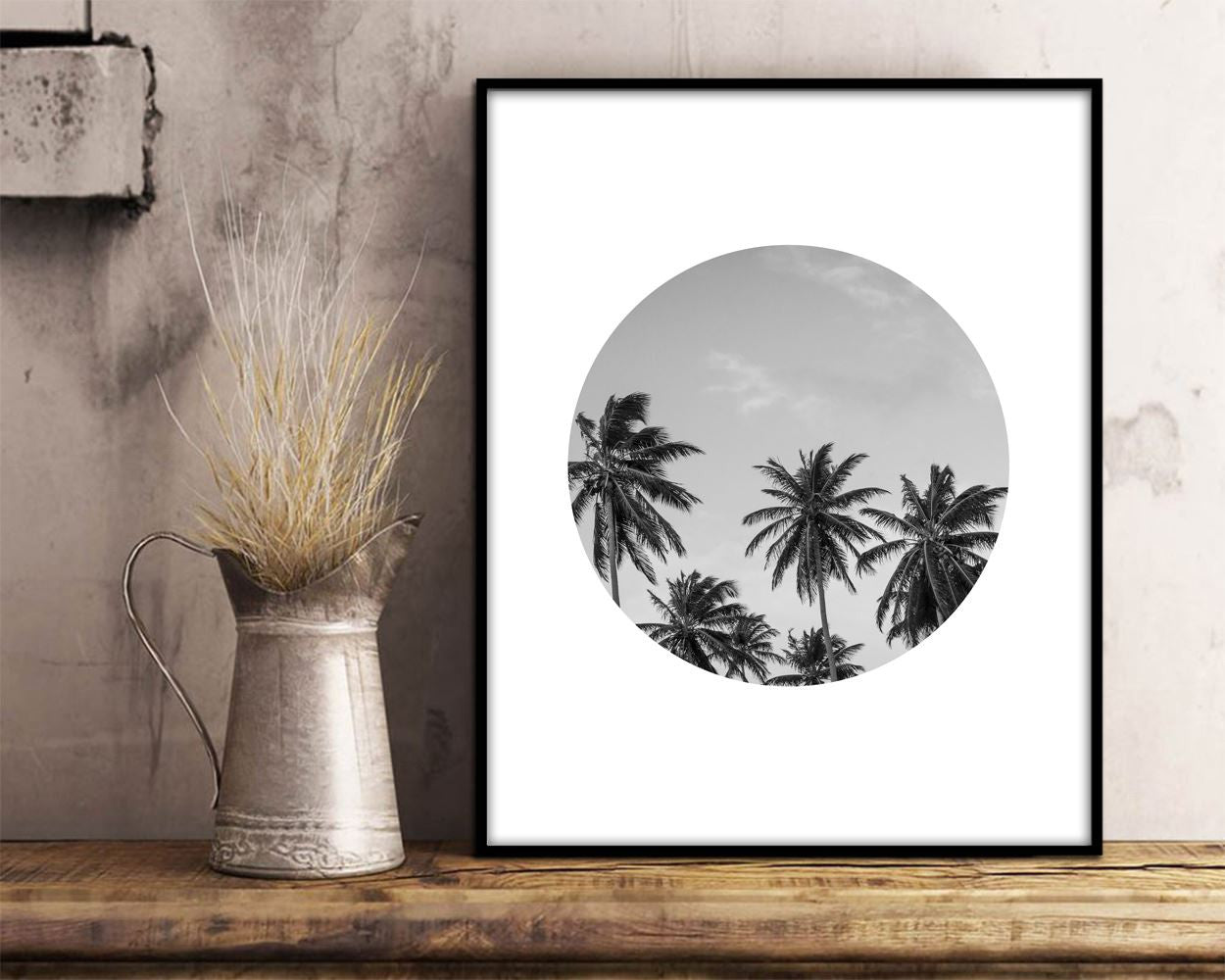 Wall Art Palm Tree Digital Print Palm Tree Poster Art Palm Tree Wall Art Print Palm Tree Photography Art Palm Tree Photography Print Palm - Digital Download