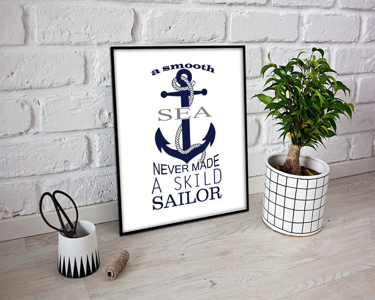 Wall Art Sailor Sea Digital Print Sailor Sea Poster Art Sailor Sea Wall Art Print Sailor Sea Quote Art Sailor Sea Quote Print Sailor Sea sea - Digital Download