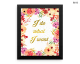 Selfish Print, Beautiful Wall Art with Frame and Canvas options available Stubborn Decor