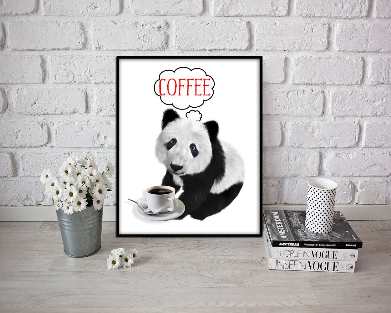 Wall Decor Coffee Printable Panda Prints Coffee Sign Panda Bar Art Panda Bar Print Coffee Printable Art Coffee Coffee Funny Poster Panda - Digital Download