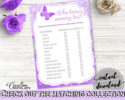 Who Knows Mommy Best Baby Shower Who Knows Mommy Best Butterfly Baby Shower Who Knows Mommy Best Baby Shower Butterfly Who Knows Mommy 7AANK - Digital Product