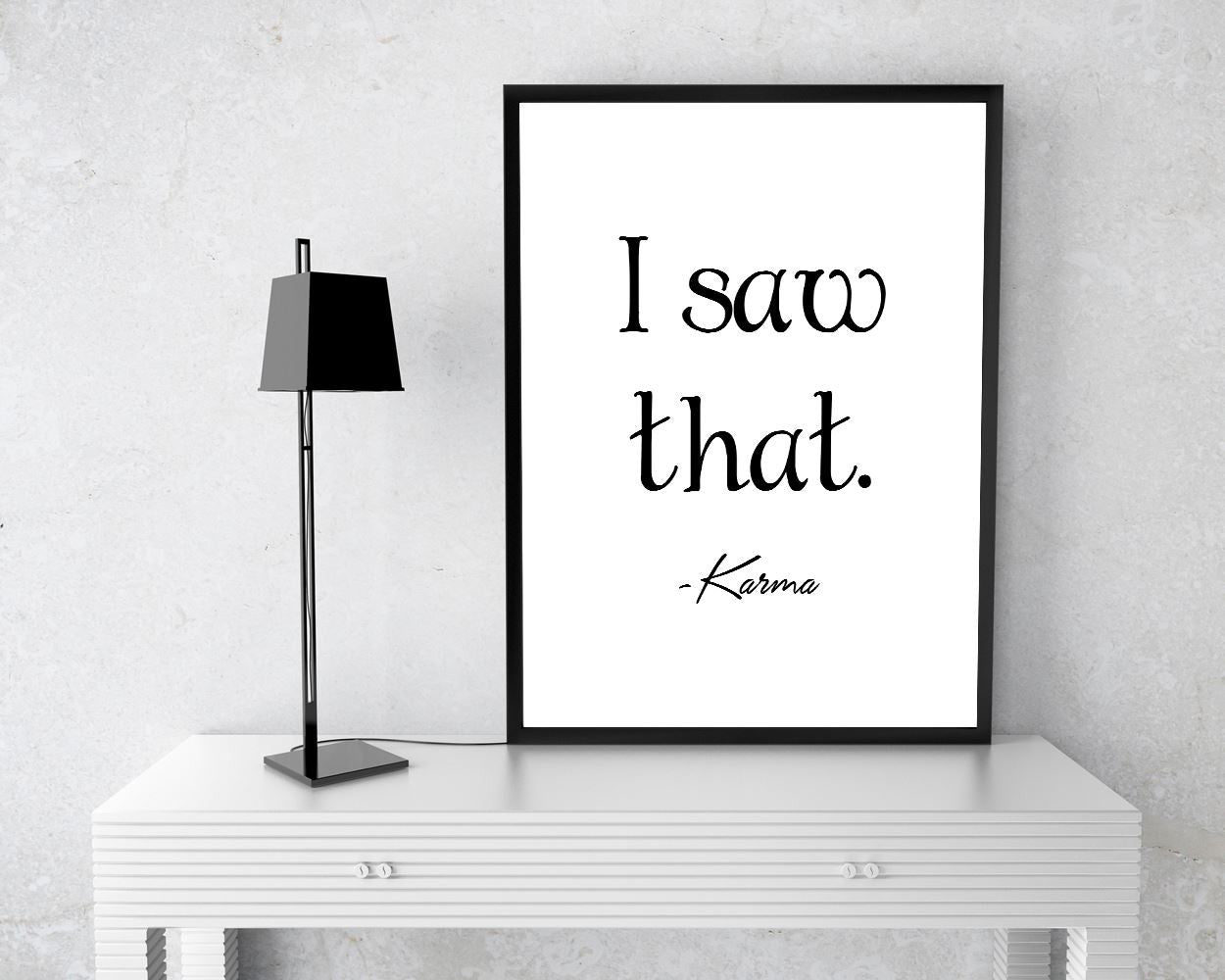 Wall Decor Karma Printable Karma Prints Karma Sign Karma karma_quote Art Karma karma_quote Print Karma Printable Art Karma spiritual gift - Digital Download