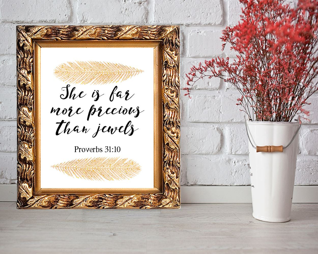 Wall Decor Proverbs Printable Precious Prints Proverbs Sign Precious Bible Art Precious Bible Print Proverbs Printable Art Proverbs - Digital Download