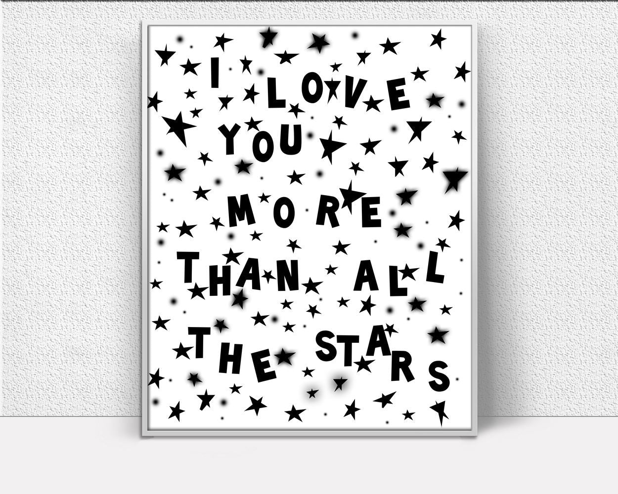 Wall Art Kids Digital Print Kids Poster Art Kids Wall Art Print Kids Nursery Art Kids Nursery Print Kids Wall Decor Kids I Love You Print - Digital Download