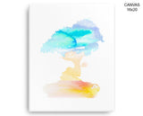 Watercolor Print, Beautiful Wall Art with Frame and Canvas options available Home Decor