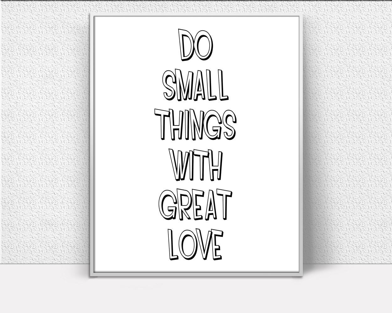 Wall Art Little Things Digital Print Little Things Poster Art Little Things Wall Art Print Little Things Inspirational Art Little Things - Digital Download