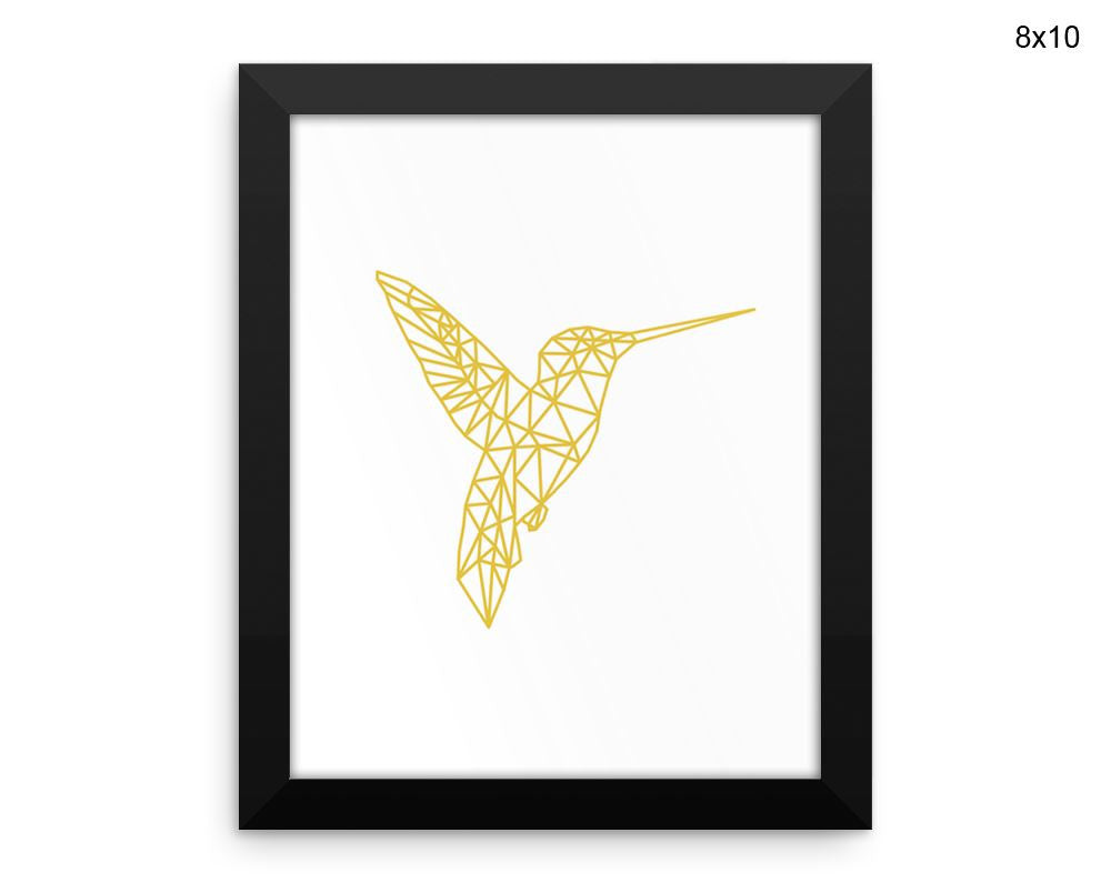 Hummingbird Print, Beautiful Wall Art with Frame and Canvas options available Spring Decor