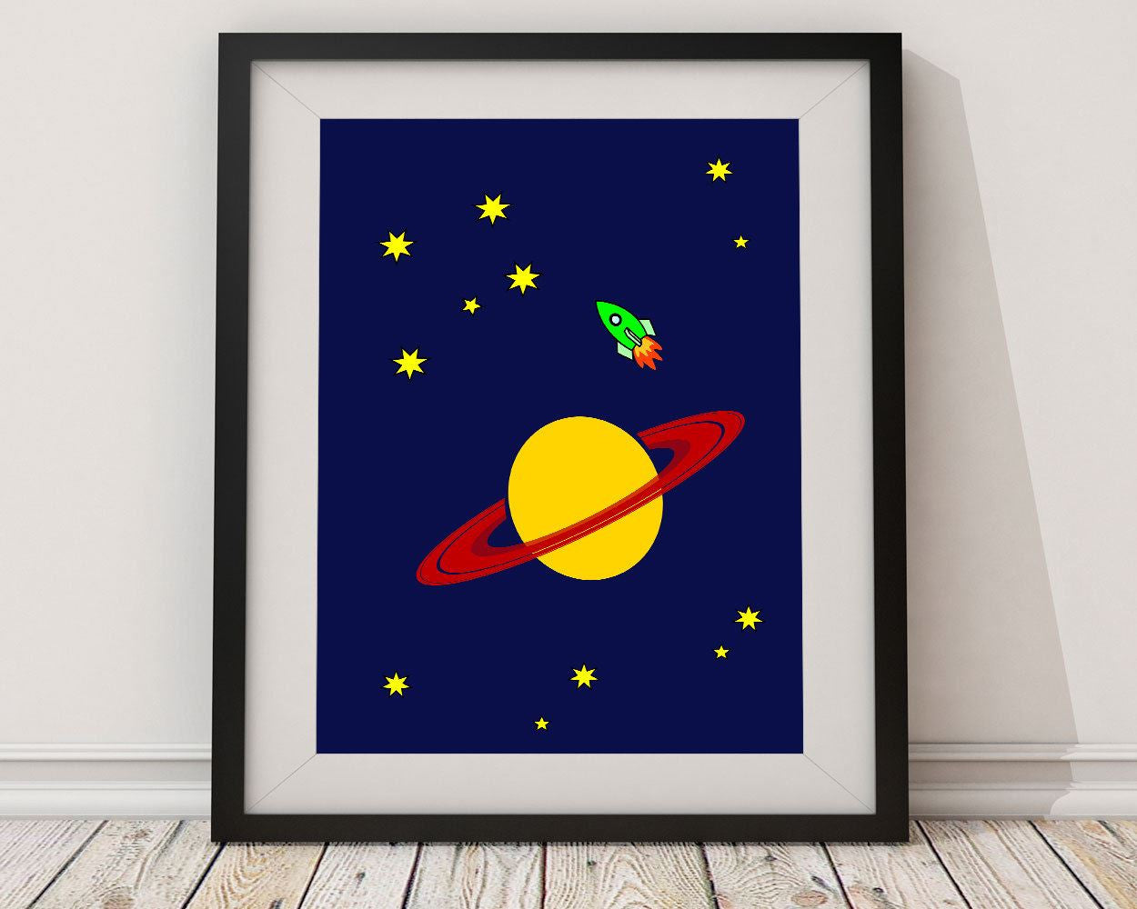 Wall Art Stars Digital Print Planet Poster Art Stars Wall Art Print Planet Nursery Art Planet Nursery Print Stars Wall Decor Stars adventure - Digital Download