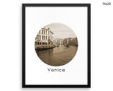 Venice Italy Print, Beautiful Wall Art with Frame and Canvas options available City Decor