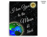 Love Print, Beautiful Wall Art with Frame and Canvas options available Nursery Decor