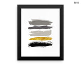 Strokes Print, Beautiful Wall Art with Frame and Canvas options available Living Room Decor
