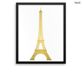 Eiffel Tower Print, Beautiful Wall Art with Frame and Canvas options available  Decor