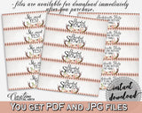 Gray and Pink Antlers Flowers Bohemian Bridal Shower Theme: Bottle Labels - custom labels, arrows vintage, party ideas, party décor - MVR4R - Digital Product