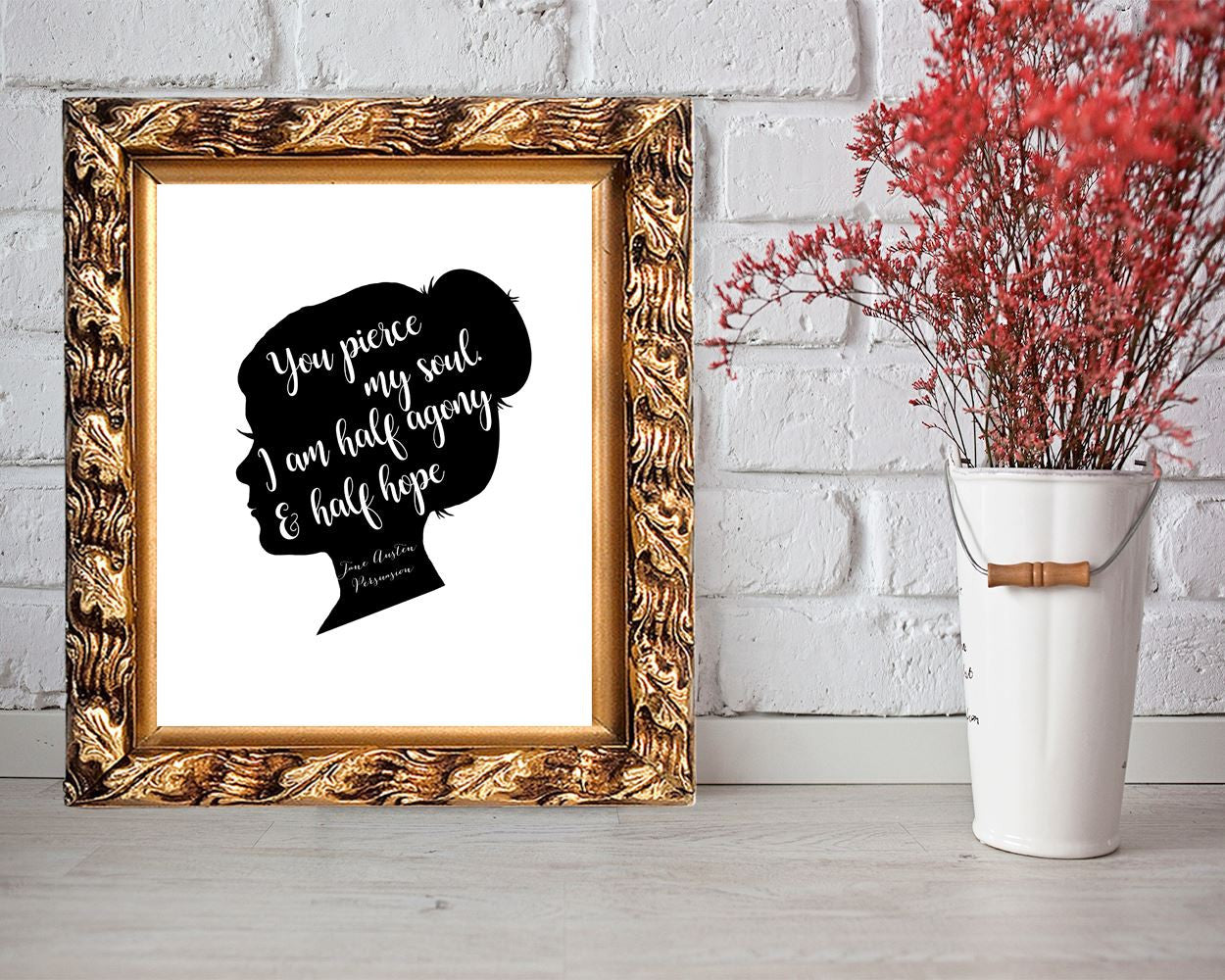 Wall Decor Jane Austen Printable Jane Austen Prints Jane Austen Sign Jane Austen Quote Art Jane Austen Quote Print Jane Austen Printable Art - Digital Download