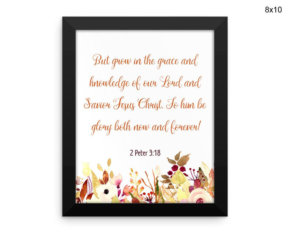 Peter Scripture Print, Beautiful Wall Art with Frame and Canvas options available Bible Decor