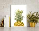 Wall Decor Pineapple Printable Pineapple Prints Pineapple Sign Pineapple Nature Art Pineapple Nature Print Pineapple Printable Art Pineapple - Digital Download