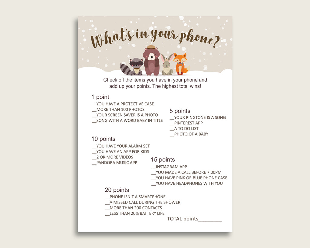 Beige Brown What's In Your Phone Game, Winter Woodland Baby Shower Gender Neutral, What's In Your Cell Phone Printable, Instant RM4SN